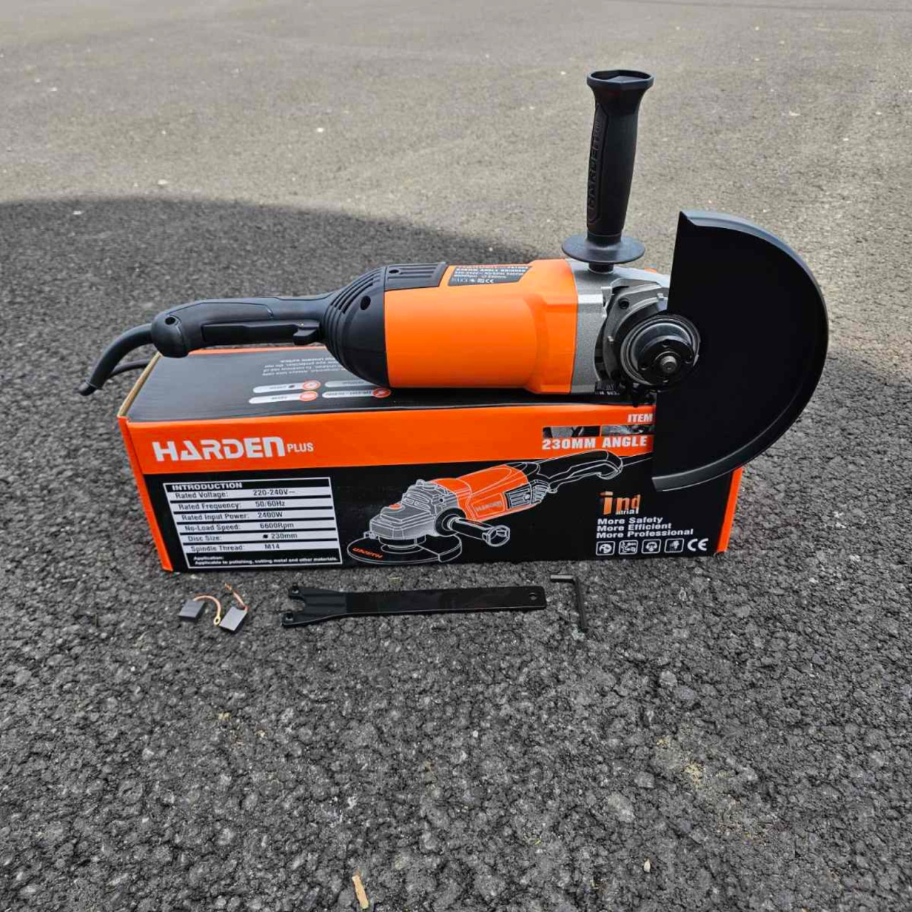 Ugaona brusilica 230 mm HARDEN - 2400 W
