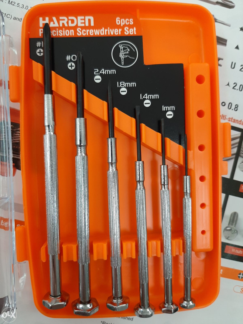 Set preciznih odvijača 6 komada "HARDEN" 550121