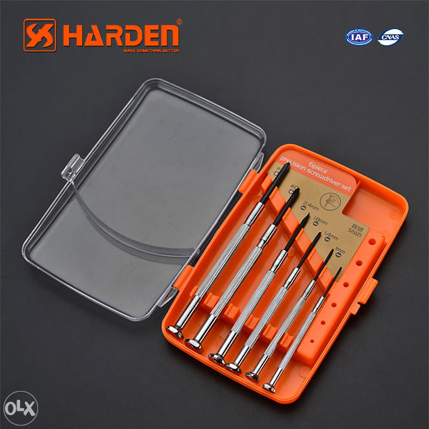 Set preciznih odvijača 6 komada "HARDEN" 550121