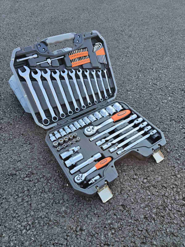 Set gedore i kombinovani ključevi 1/2 1/4 - 77 dijelova