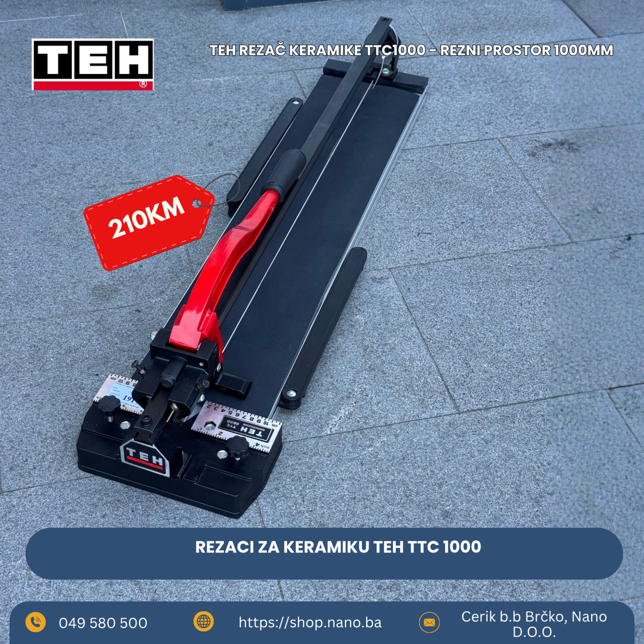 Rezač Za Keramiku TTC1000