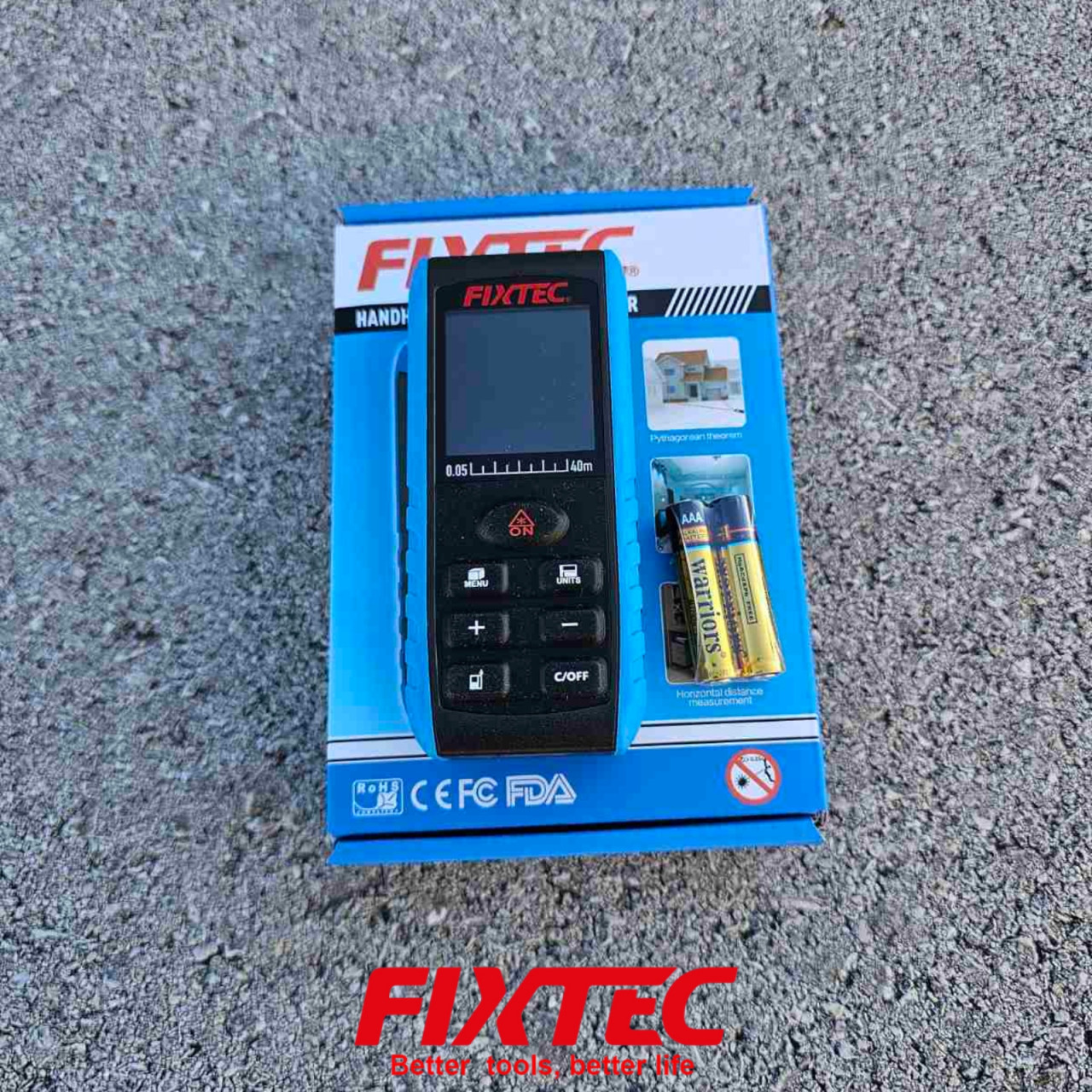 Fixtec Laserski metar 40m FHLMT40