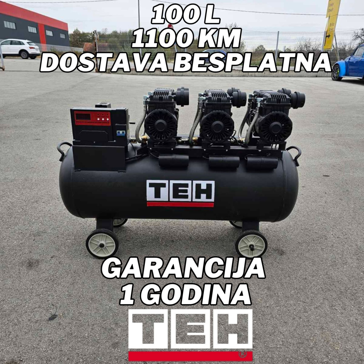 TEH polubešumni kompresori - AKCIJA