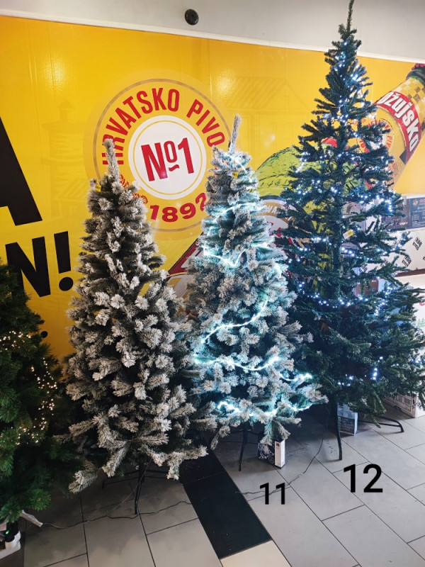 BOR JELKA BOZICNA NOVOGODIŠNJA UKRAS