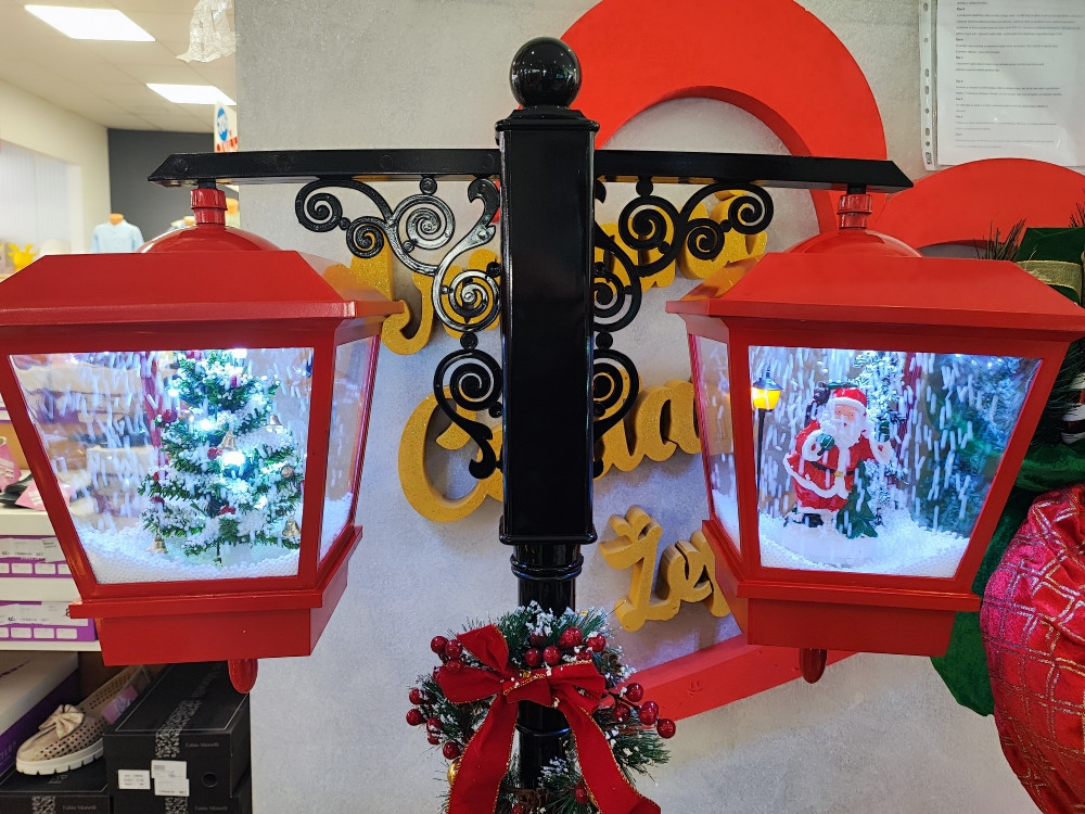 LAMPA BOZICNA NOVOGODIŠNJA UKRAS