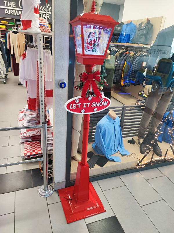 LAMPA BOZICNA NOVOGODIŠNJA UKRAS