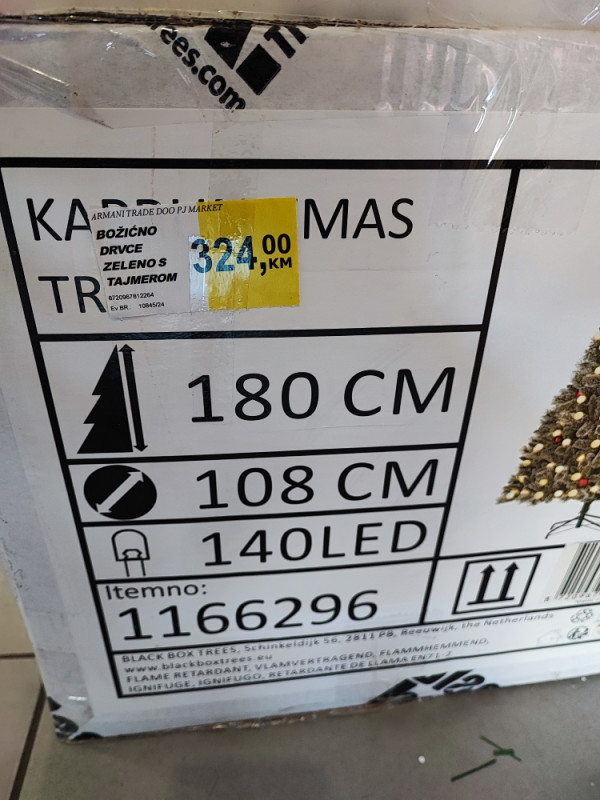BOR JELKA NOVOGODIŠNJA BOŽIĆNA