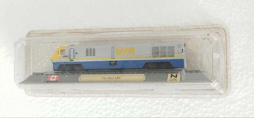 Maketa voza VIA Rail LRC 1:160 rijedak kolekcionarski primjerak