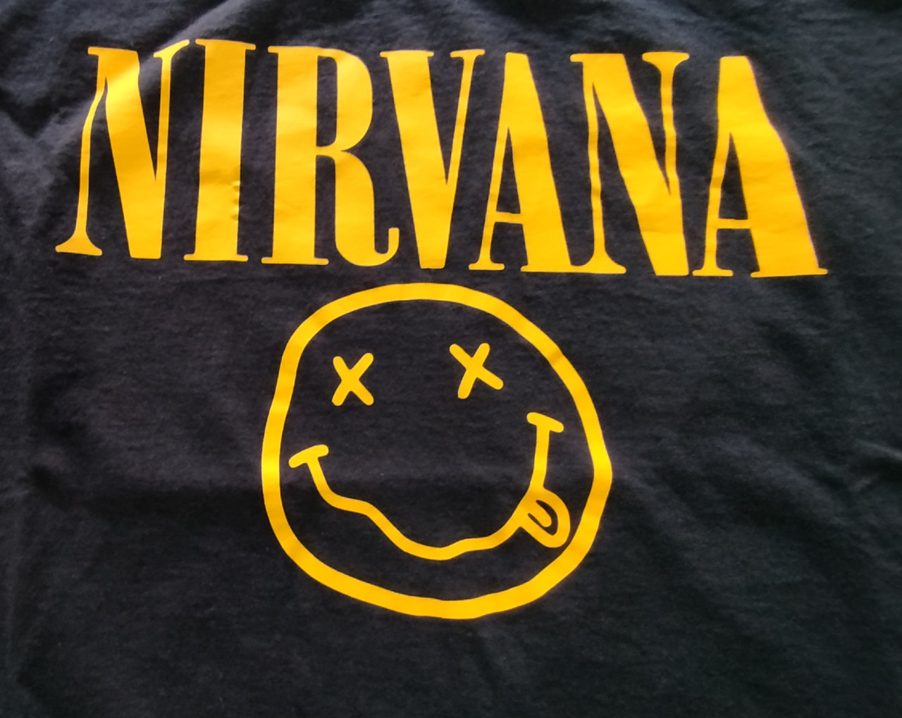 NIRVANA majica ženska smajli logo alternative rock