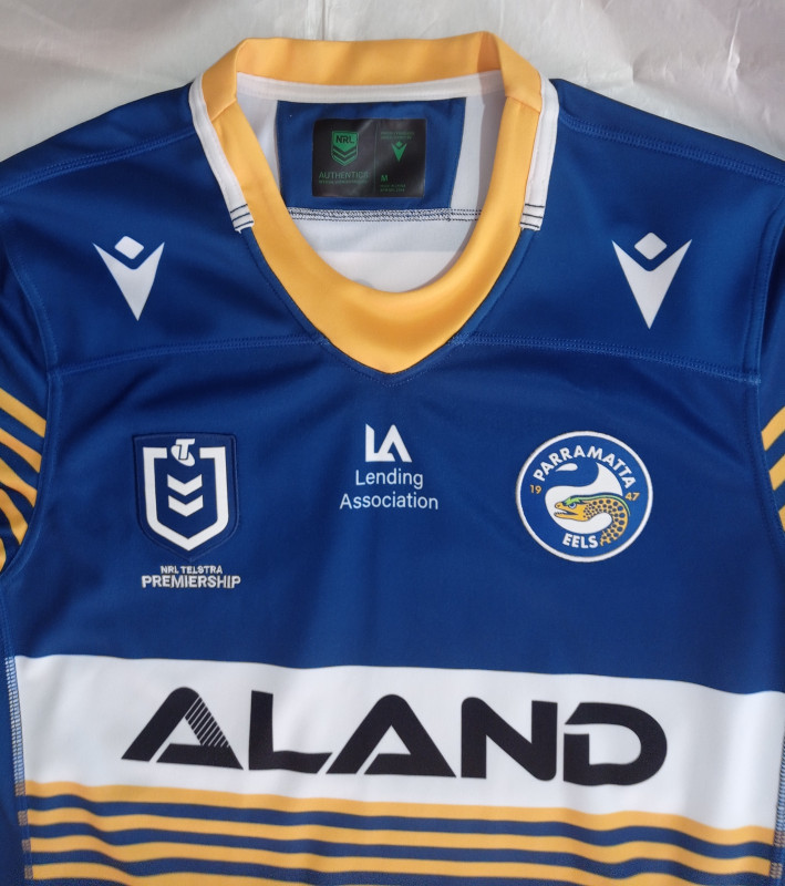 Parramatta Eels dres NRL Macron Rugby ragbi majica