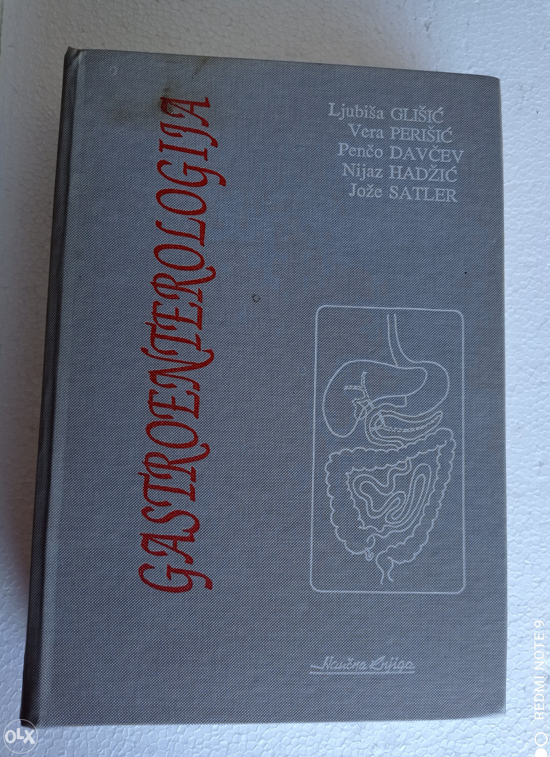GASTROENTEROLOGIJA medicina knjiga Glišić Hadžić Satler