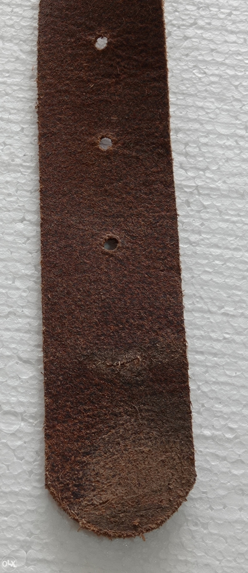 Kaiš HUMMEL kožni prava koža pantolone hlače 110 cm