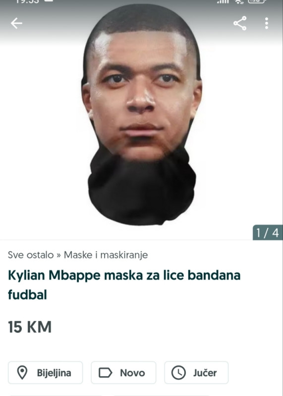 Maske kostimski dodaci Halloween cosplay zabava prank horor šala