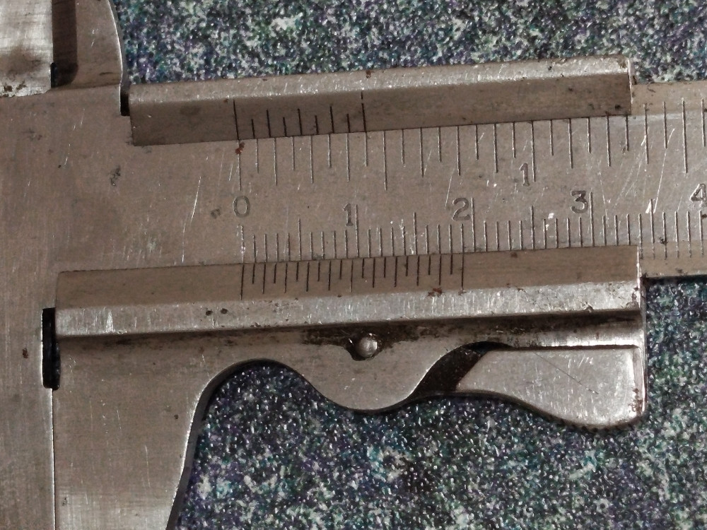 MAUSER Šubler pomično mjerilo analogni metalni precizan
