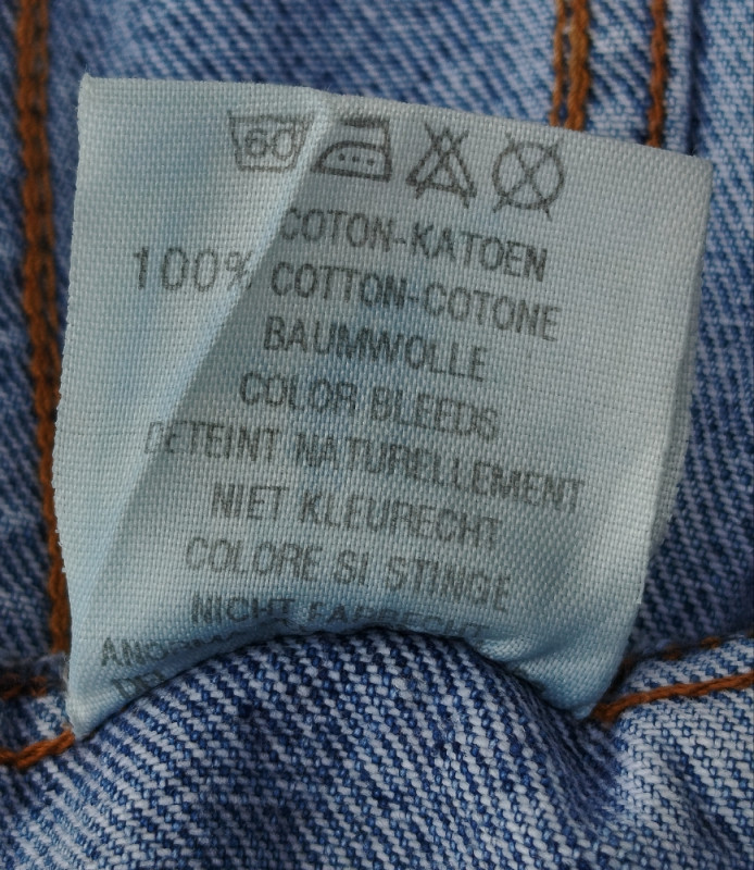 Levis teksas jakna vintage wash original Made in USA retro denim