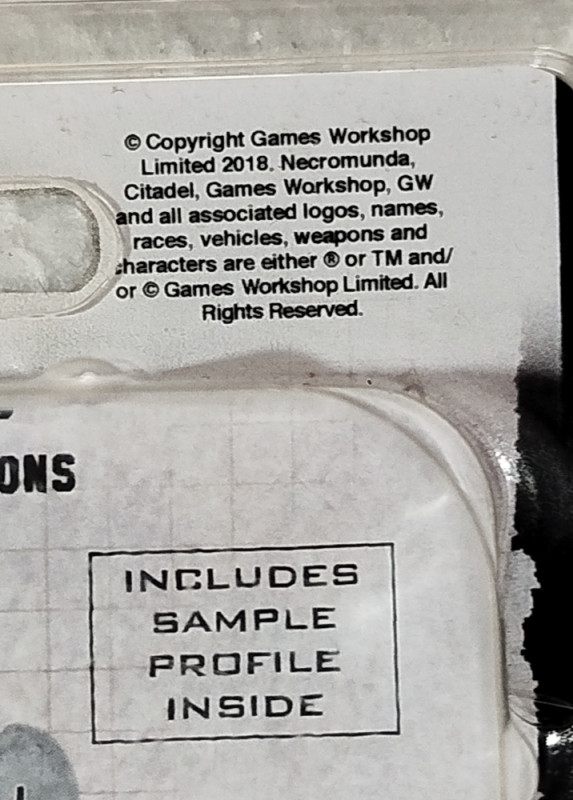 Necromunda Goliath Sumpkroc Games Workshop novo u blisteru