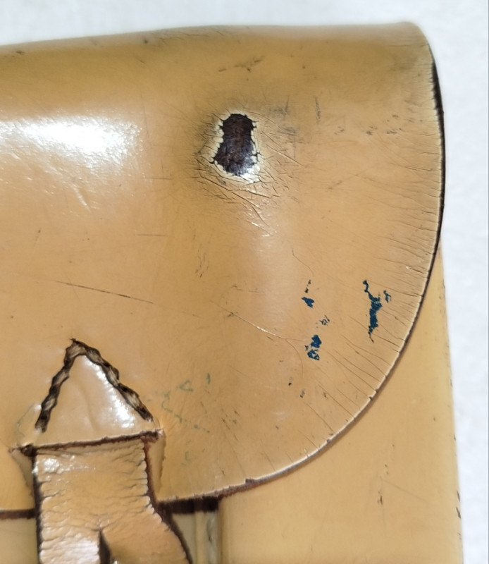 Kožna futrola za pištolj revolver vojna policija JNA vintage