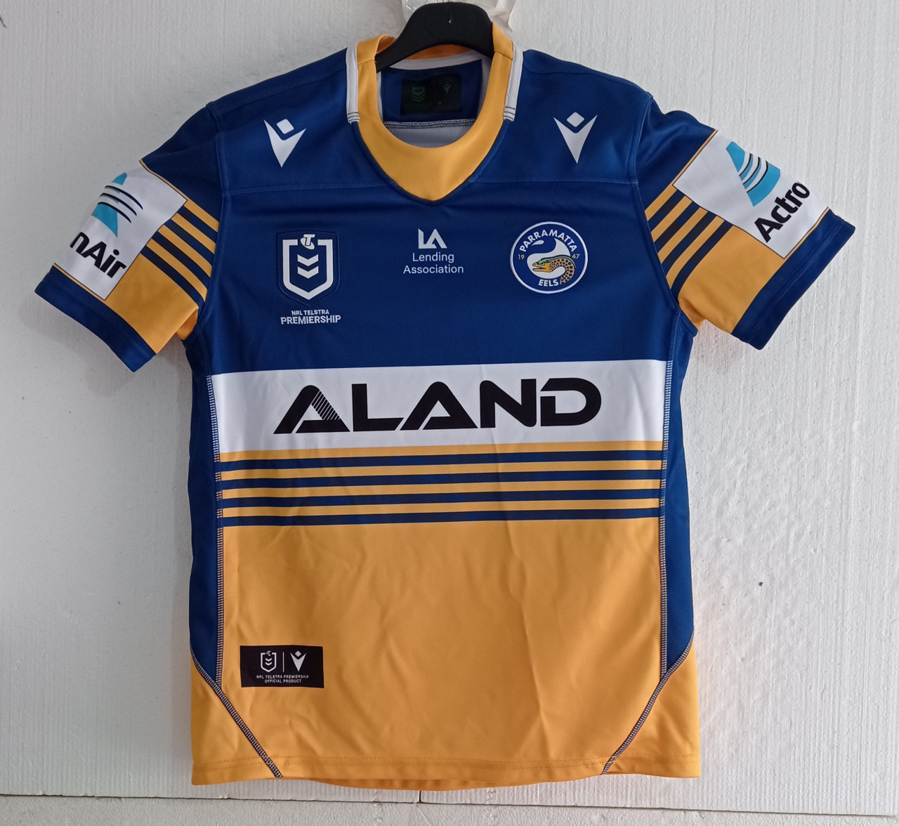 Parramatta Eels dres NRL Macron Rugby ragbi majica