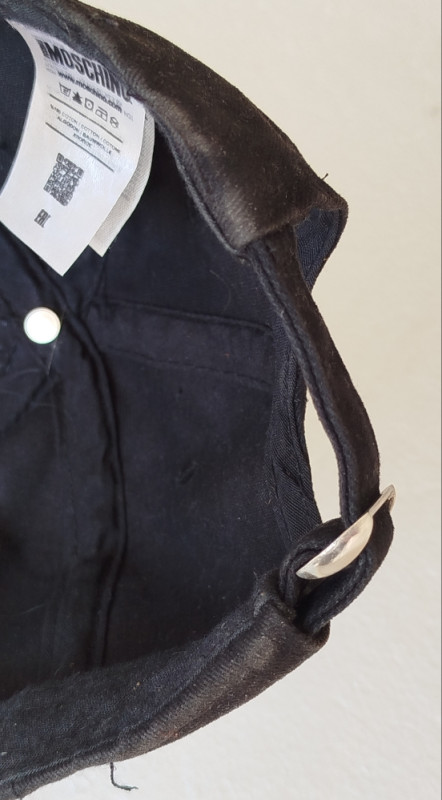 MOSCHINO kačket kapa logo amblem