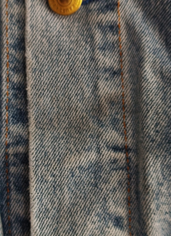 Levis teksas jakna vintage wash original Made in USA retro denim