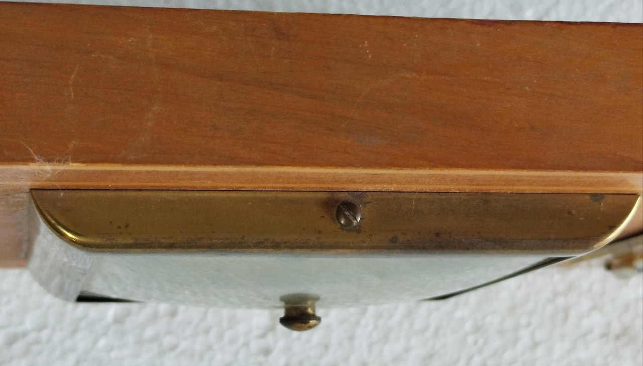 FISCHER barometar i termometar stari vintage