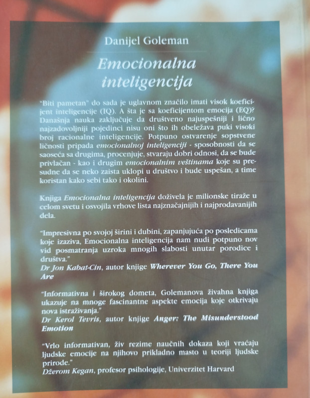 Emocionalna inteligencija Danijel Daniel Goleman