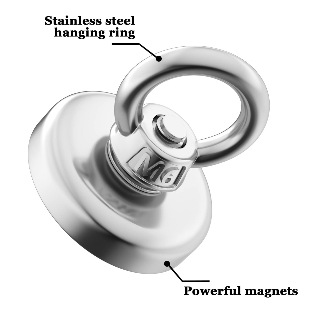 Industrijski magnet za lov na blago 42 mm neodimijum