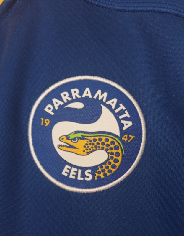Parramatta Eels dres NRL Macron Rugby ragbi majica