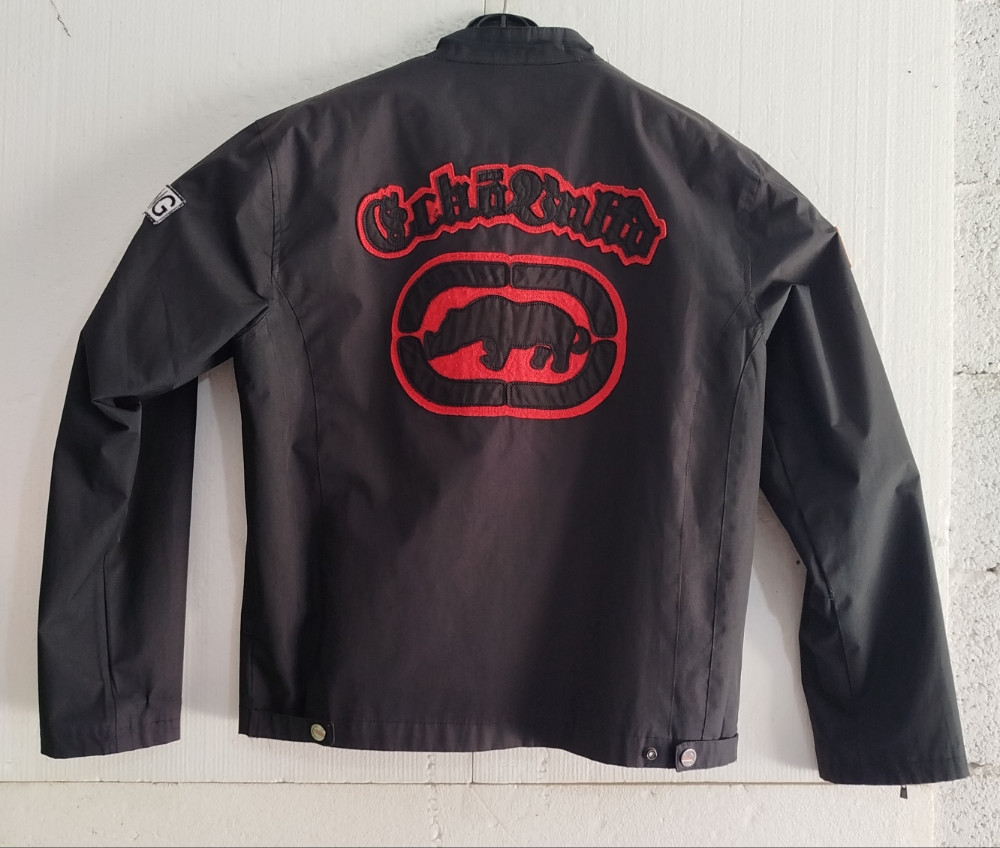 Ecko Unltd Racing jakna sa vezovima i patch detaljima prišivači