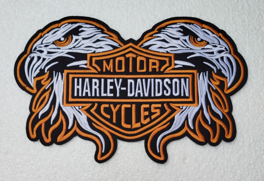 Harley Davidson veliki vezeni amblemi prišivači bajkeri različiti