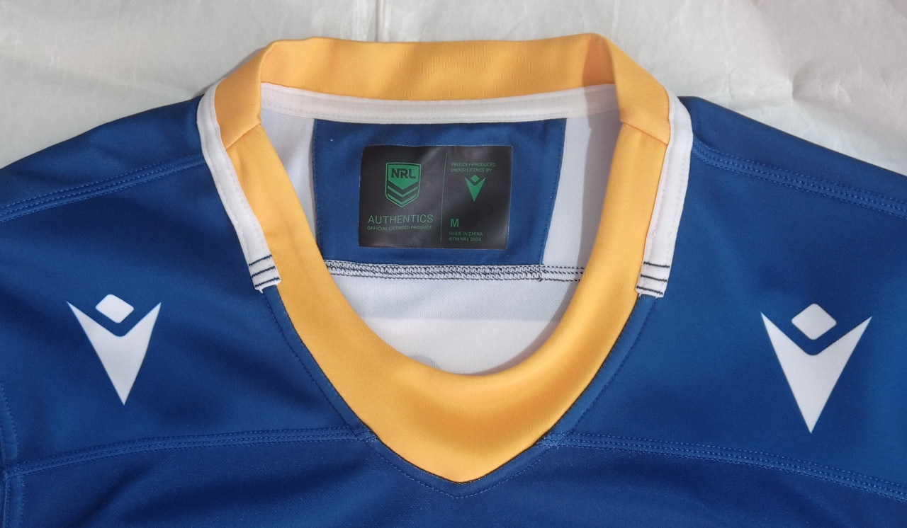 Parramatta Eels dres NRL Macron Rugby ragbi majica