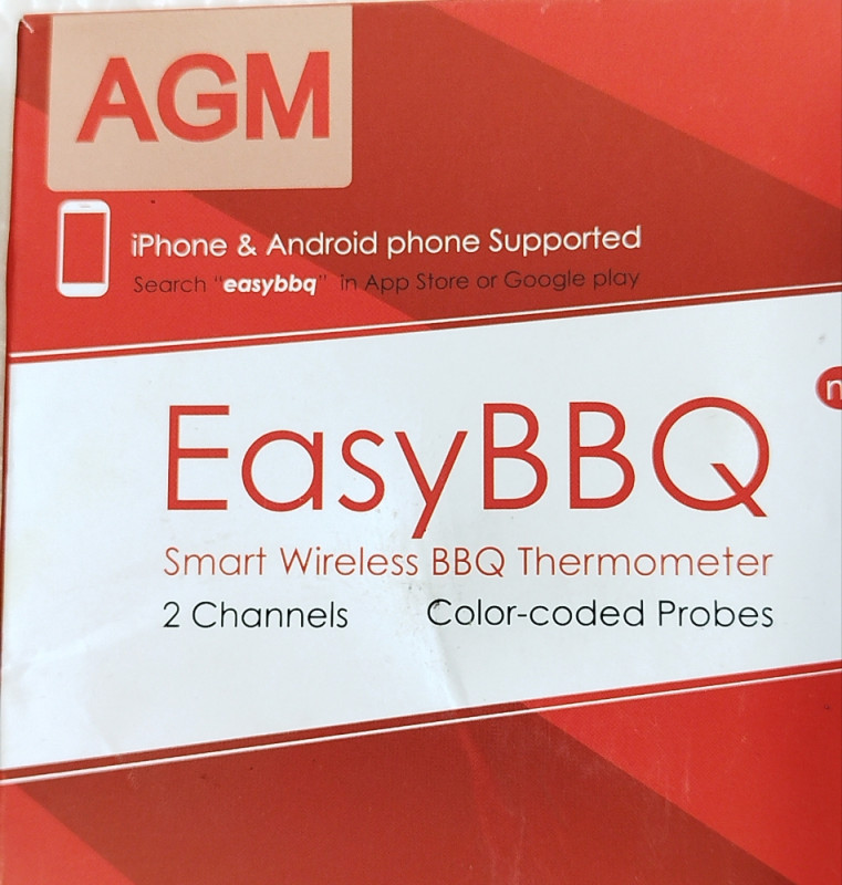 AGM EasyBBQ pametni bežični termometar za roštilj meso