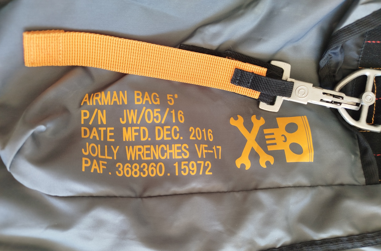 Airman bag Ruksak pilotski padobranski ranac