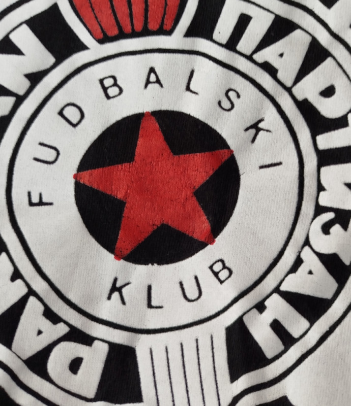 Fudbalski klub Partizan Paok majica navijačka Grobari