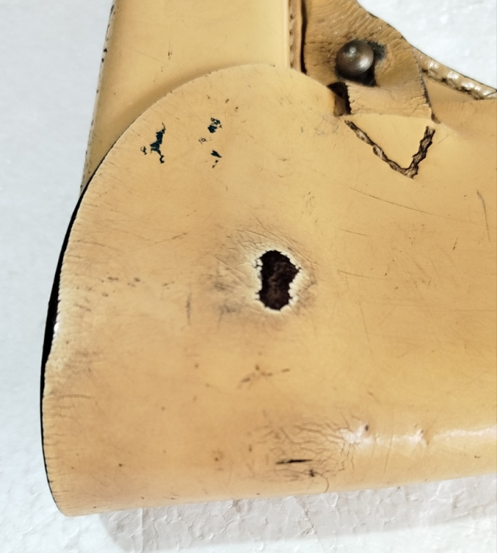 Kožna futrola za pištolj revolver vojna policija JNA vintage