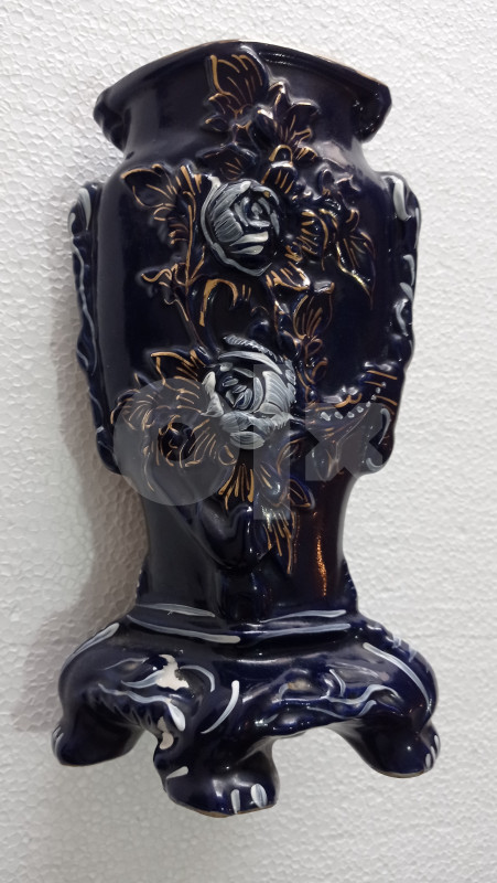 VAZA vintage oslikana keramika stara art