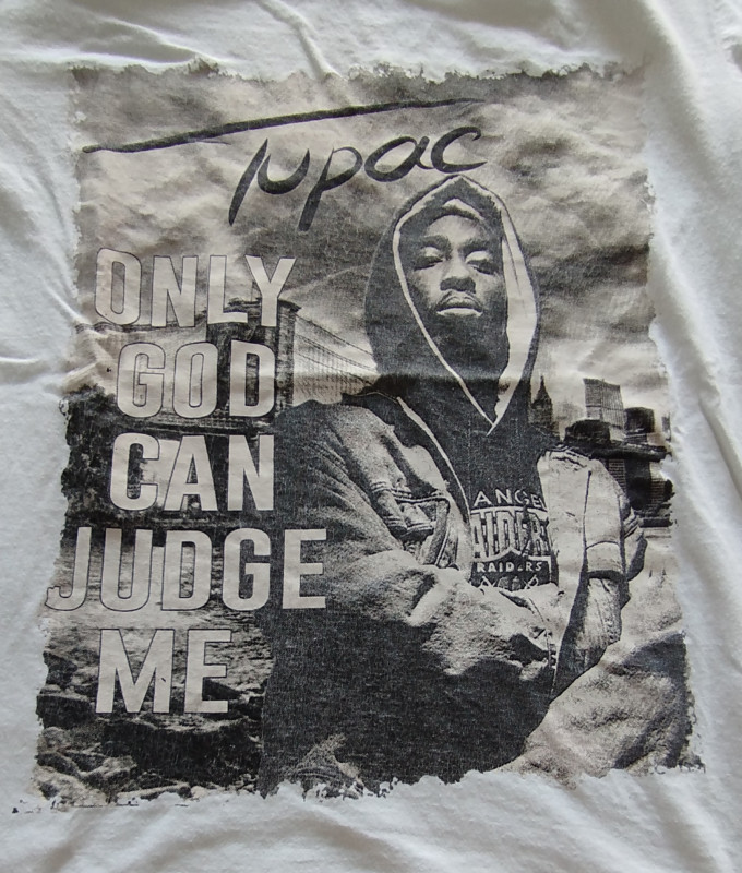 Tupac Shakur majica rap hip hop muzika manja