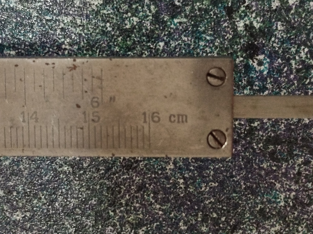 MAUSER Šubler pomično mjerilo analogni metalni precizan