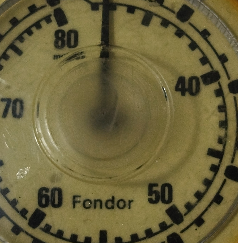 Dubinomjer sat Fondor ronilački Mega Sport Torino Italy vintage