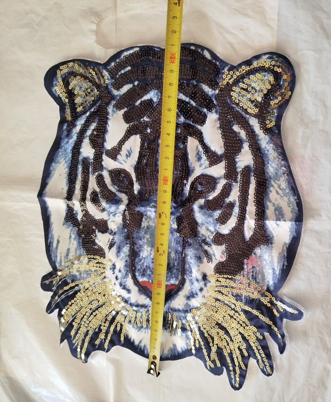 TIGAR Prišivač bajkerski motor jakna veći amblem