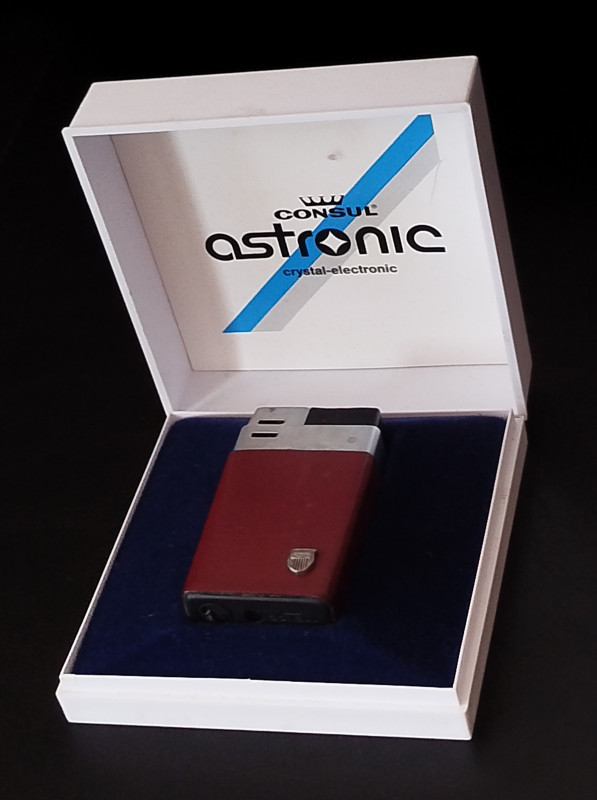 CONSUL ASTRONIC upaljač vintage u originalnoj kutiji