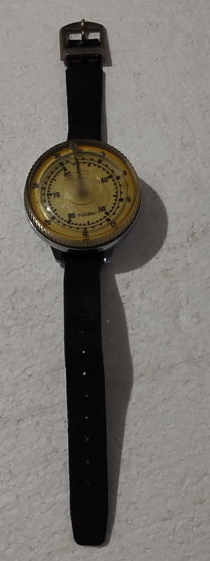 Dubinomjer sat Fondor ronilački Mega Sport Torino Italy vintage