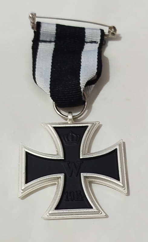 Njemačka medalja Željezni krst križ 1914 Iron Cross orden replika