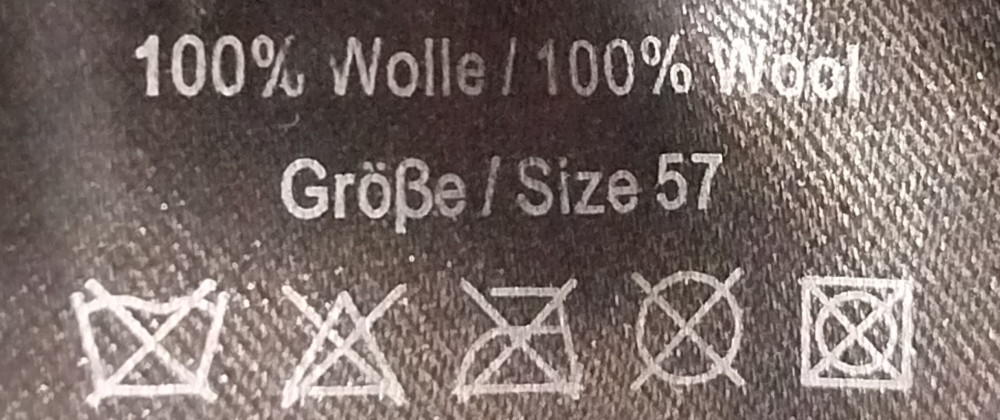 Faustmann Germany šešir vuna elegantni tradicionalni