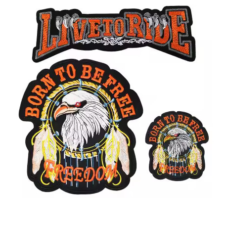 Harley Davidson veliki vezeni amblemi prišivači bajkeri različiti