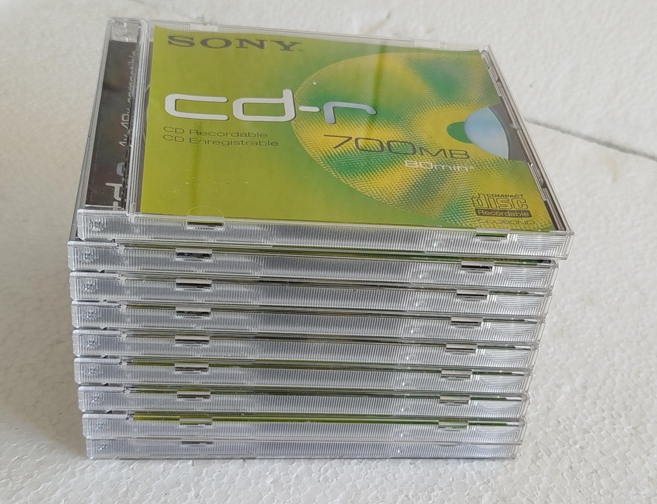 Sony CD-R 700MB 9 diskova 80 minuta neotpakovani