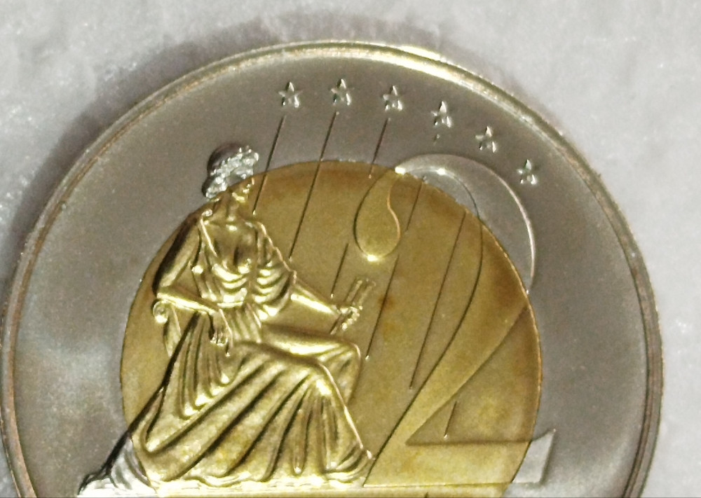 2 dva evra eura Bugarska numizmatička kovanica 2003 Specimen