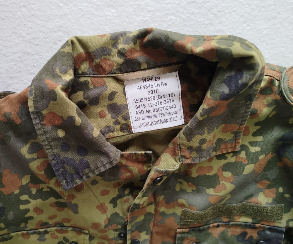 Njemačka vojna maskirna bluza košulja jakna original Wahler