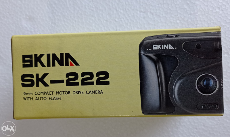 SKINA fotoaparat SK-222 35 mm Auto flash Japan lens