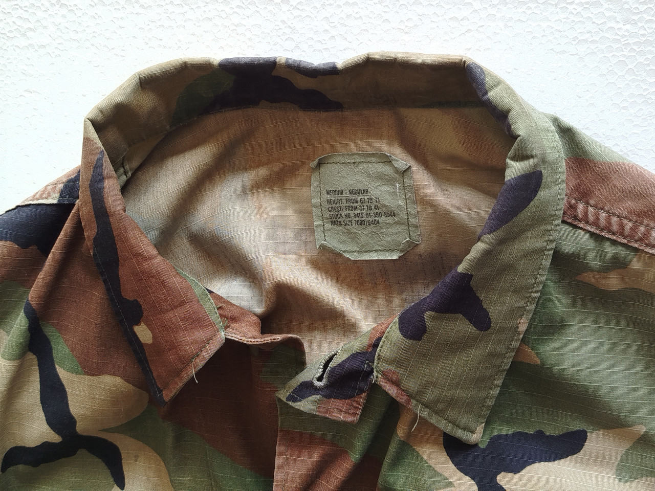 NATO maskirna jakna vojna borbena Woodland Camouflage